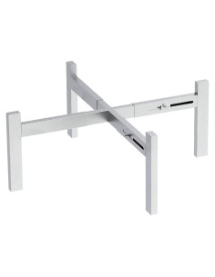 Soporte ajustable para fogata CANDANA 15-27" acero inoxidable