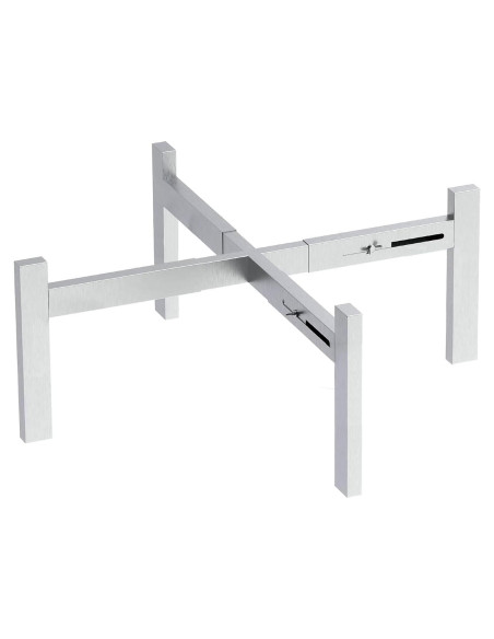 Soporte ajustable para fogata CANDANA 15-27" acero inoxidable