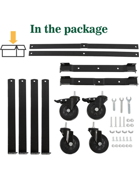 Carro Rodante FIRELOOP para Mini-Max Big Green Egg 9kg