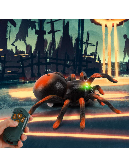 Araña Tarantula RC Liberty Imports - Juguete Inalámbrico 15.5 cm