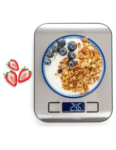 Balanza de Cocina Digital Moss & Stone 5 Kg Pantalla LCD
