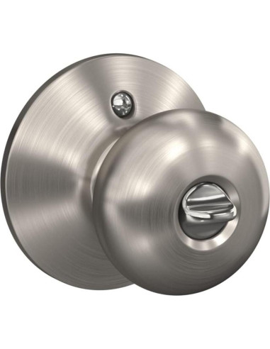 Cerradura de Entrada Schlage F51A Plymouth Niquel Satinado