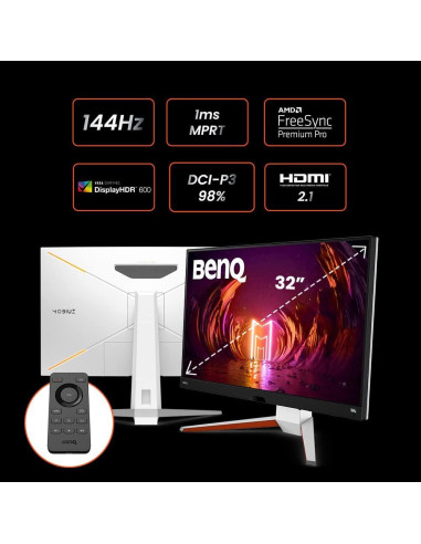Monitor de Juegos BenQ MOBIUZ EX3210U 32" 4K UHD 144Hz