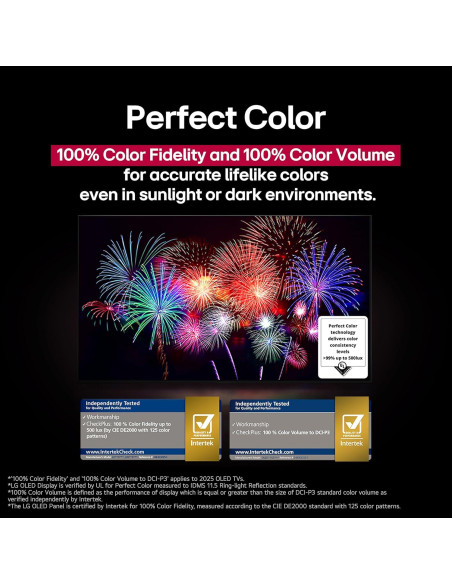 Televisor LG OLED evo AI 4K 42" C5 con Dolby Atmos y HDR10