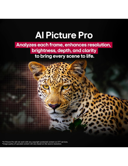 Televisor LG OLED evo AI 4K 42" C5 con Dolby Atmos y HDR10