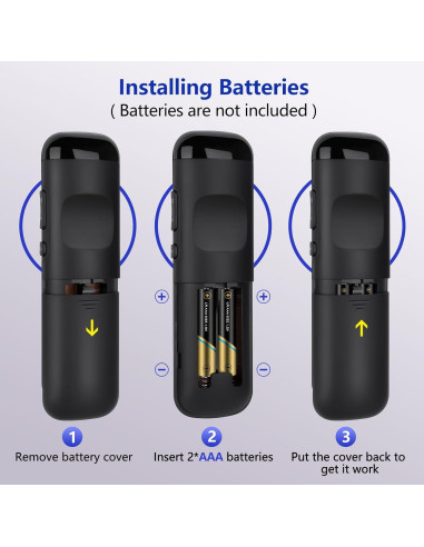 Control Remoto Reemplazo OMAIC para Roku TV - Compatible TCL, Hisense, Sharp