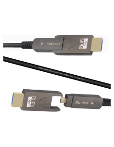 Cable HDMI 4K 18Gbps FLT 22.86m Fibra Óptica Tipo A