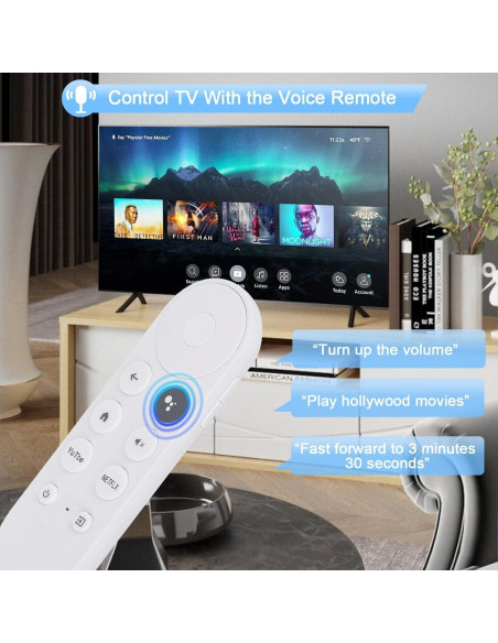 Control Remoto de Reemplazo AIEHM para Chromecast Google TV