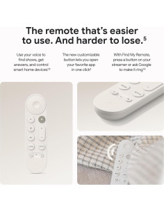 Transmisor Google TV 4K Ultra HD 32 GB Wi-Fi HDR 2