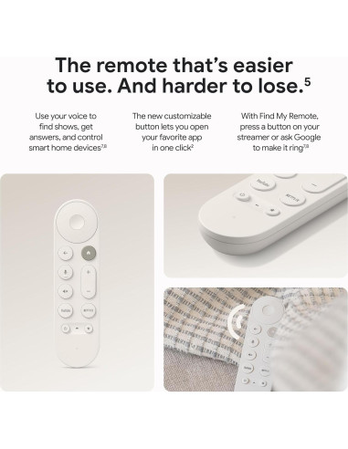 Transmisor Google TV 4K Ultra HD 32 GB Wi-Fi HDR