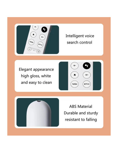 Control Remoto de Reemplazo AIEHM para Chromecast Google TV
