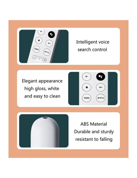 Control Remoto de Reemplazo AIEHM para Chromecast Google TV