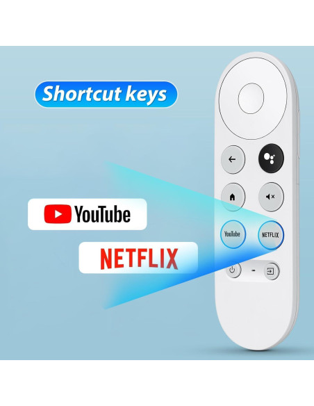 Control Remoto de Reemplazo AIEHM para Chromecast Google TV