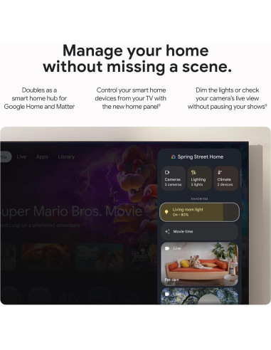 Transmisor Google TV 4K Ultra HD 32 GB Wi-Fi HDR