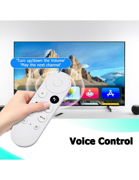 Control Remoto Reemplazo Google Chromecast 4K G9N9N - Compatible