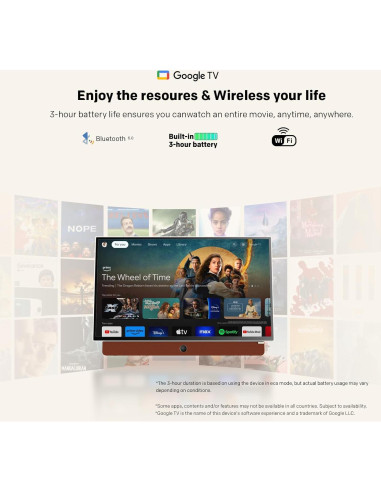 Pantalla Inteligente Portátil Skyworth 24P100 1080P FHD