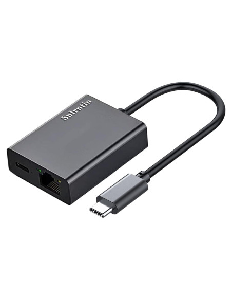 Adaptador USB C a RJ45 Snlrntin para Chromecast y Laptop