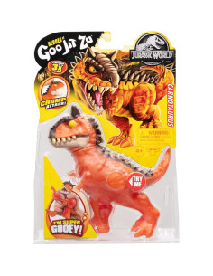 Héroes de Goo Jit Zu Carnotaurus 11.43 cm Estirable y Aplastable 2