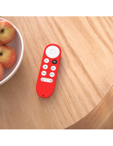 Cubierta de Silicona DUOLAXMENG para Control Remoto Google TV HD/4K