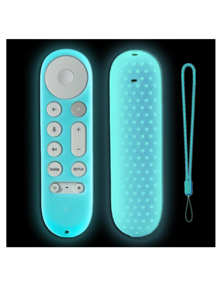 Funda Protectora para Control Remoto Google Chromecast 4K 2024 Azul