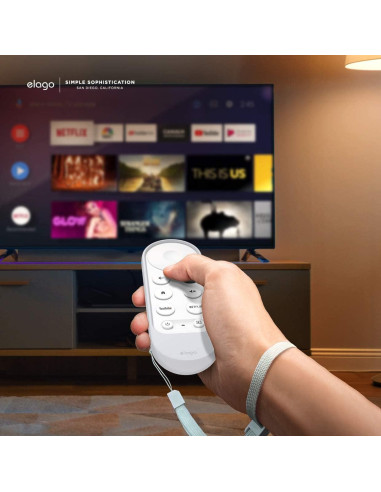 Funda de Silicona elago para Control Remoto Google TV Azul