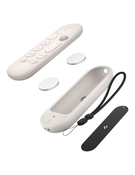 Funda de Silicona Spigen para Control Remoto Google TV 4K - Porcelana