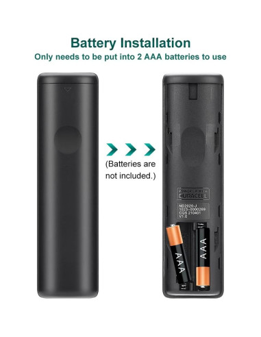 Control Remoto Semote V21 para Barra de Sonido Vizio 2.1/5.1