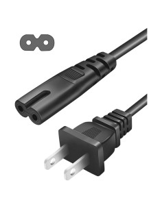 Cable de Alimentación CA 1.83m Lenmu Mica para Altavoces y Barras de Sonido