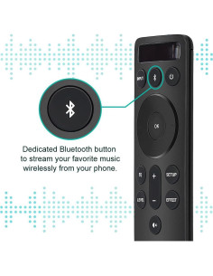 Control Remoto Semote D51-Shooron Bluetooth para Barra Vizio 2