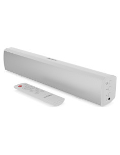 Barra de Sonido Bluetooth Majority Bowfell 50W Blanca 38.6cm