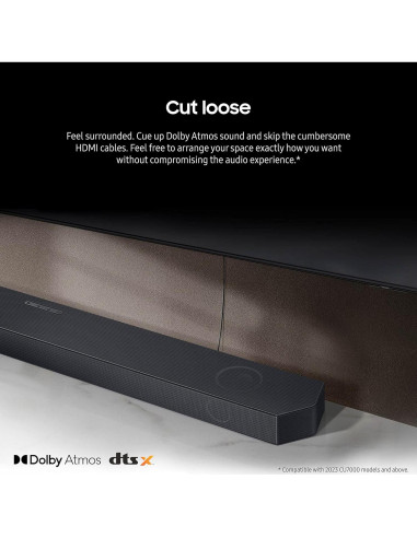 Barra de Sonido Samsung HW-Q700C 3.1.2ch Dolby Atmos Inalámbrica