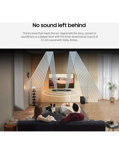 Barra de Sonido Samsung HW-Q700C 3.1.2ch Dolby Atmos Inalámbrica
