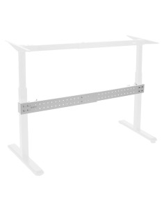 Barra Estabilizadora de Acero VIVO Blanca para Escritorio 91.4-156.5 cm