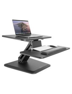 Mount-It! Convertidor de Escritorio de Pie Ajustable Negro 43.4 cm