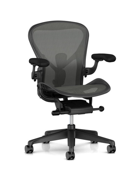 Reposabrazos de Silla Herman Miller Aeron HYEJDRV Negro 1 Par
