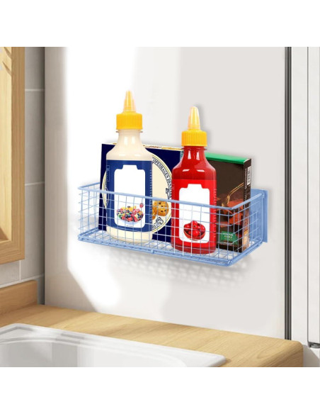 Estante Magnético Kakalote para Especias 25x10x8cm Azul