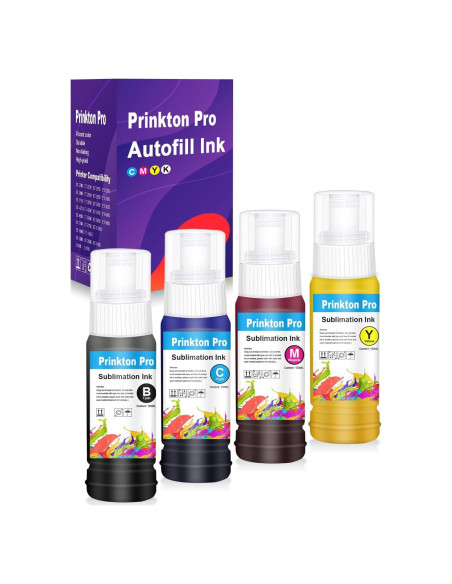 Tinta de Sublimación Autofill Prinkton Pro 400ml para Epson