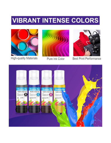 Tinta de Sublimación Autofill Prinkton Pro 400ml para Epson