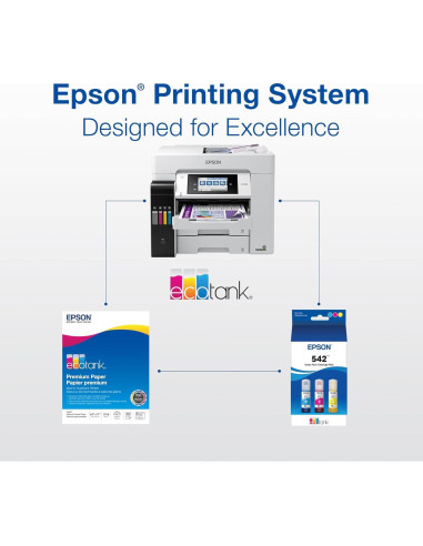 Tinta Epson EcoTank Amarillo 70.2 ml T542420-S para ET-5150/ET-5800