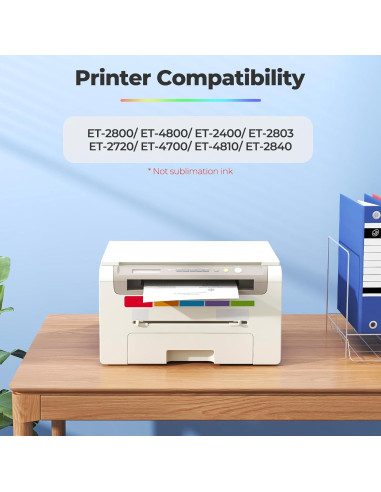 Botellas de Recarga de Tinta 522 Trokliey para Impresoras ET