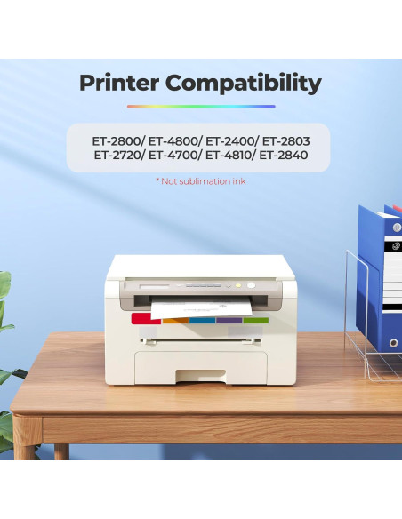 Botellas de Recarga de Tinta 522 Trokliey para Impresoras ET