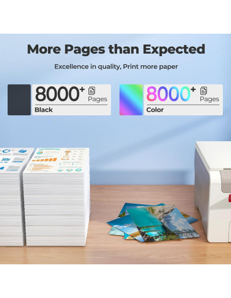 Botellas de Recarga de Tinta 522 Trokliey para Impresoras ET