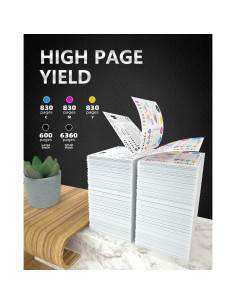 Cartucho de Tinta Compatible Canon 280XXL 281XXL - Paquete de 5 2