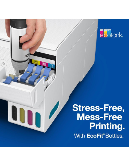 Botellas de Tinta Epson EcoTank T522120-BCS Combo Negro y Color
