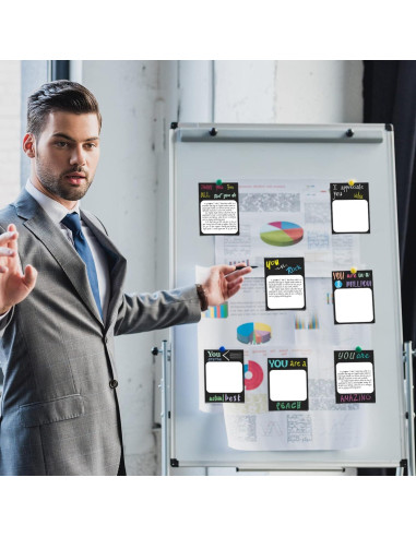 Notas Adhesivas Motivacionales Spakon 12 Pcs 7.6x10 cm