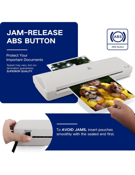 Laminadora Térmica A3 Zyerch 7 en 1 con 40 Fundas