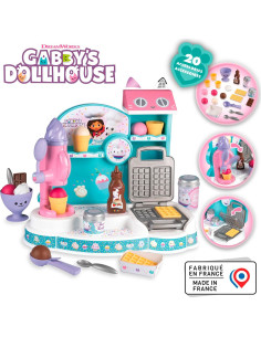 Smoby Vendedor de Helados Gabby - Juguete Infantil 20 Accesorios 2