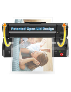 Laminadora Térmica Gasbye OL189 9 Pulgadas + 5 Fundas