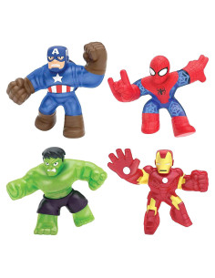 Goo JIT Zu 37260 Marvel 4 Pack Héroes Viscosos