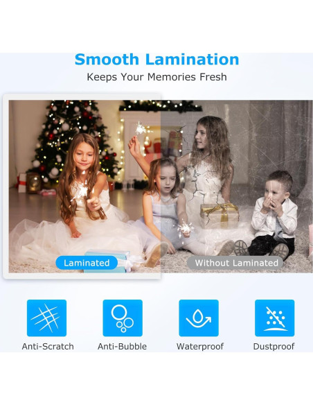 Laminadora Térmica A4 BONSEN 9.33" 4 en 1 con 100 Hojas